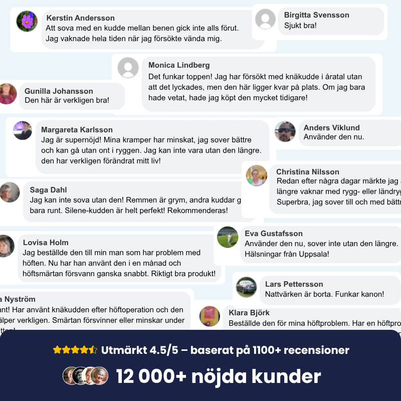 SILENE™ Ortopedisk knäkudde