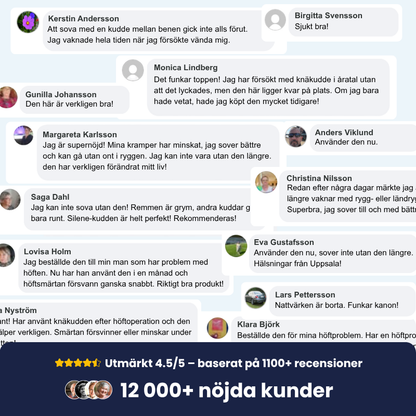 SILENE™ Ortopedisk knäkudde