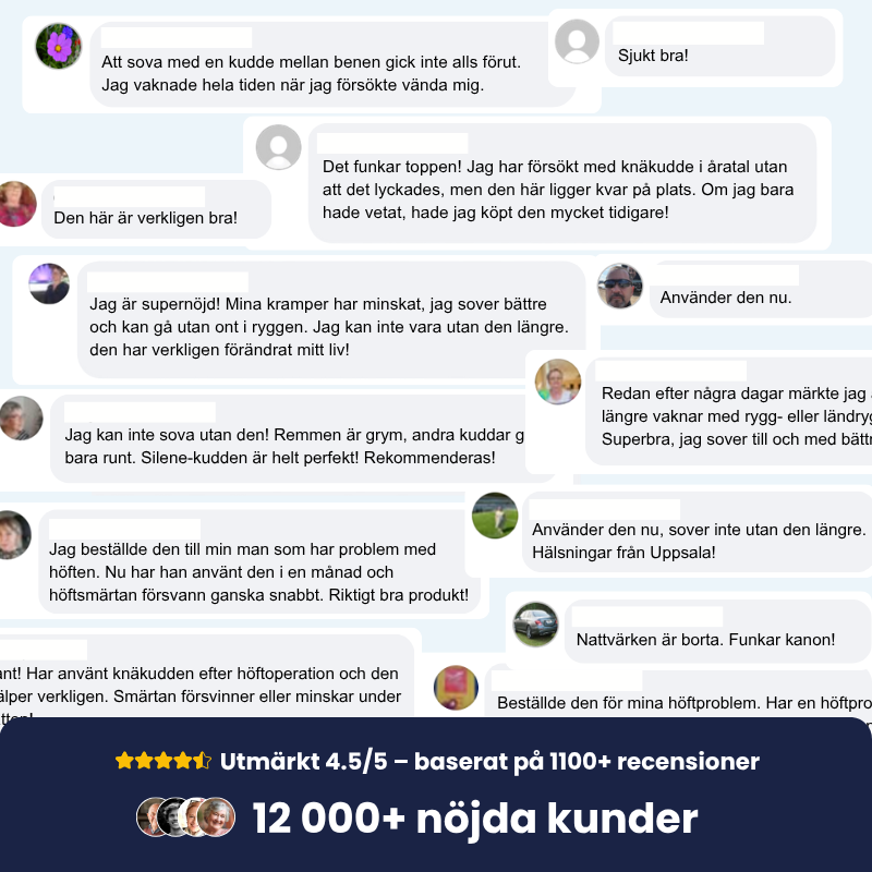 SILENE Ortopedisk knäkudde 2.0